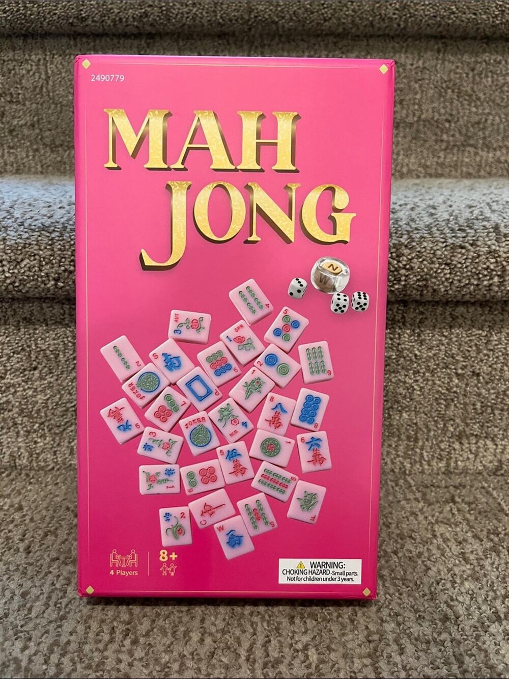 Copied - Pink MahJong Game Set - new!